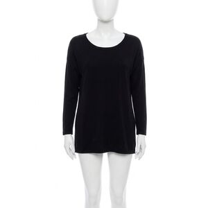 NEW ANGEL APPAREL scoop neck tunic in black
